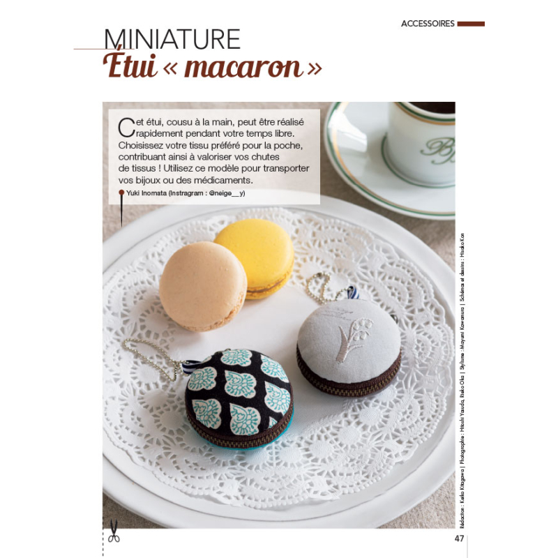 32 accessoires coup de cœur 2024 Livre Couture