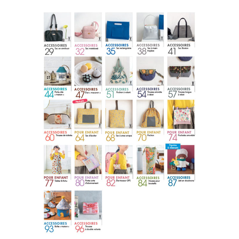 32 accessoires coup de cœur 2024 Livre Couture