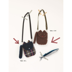 Modèle - Pochette « chat » en couture Modèle à télécharger Modèles