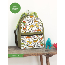 Modèle couture enfant – Sac à dos personnalisable en 2 tailles Modèle à télécharger Modèles