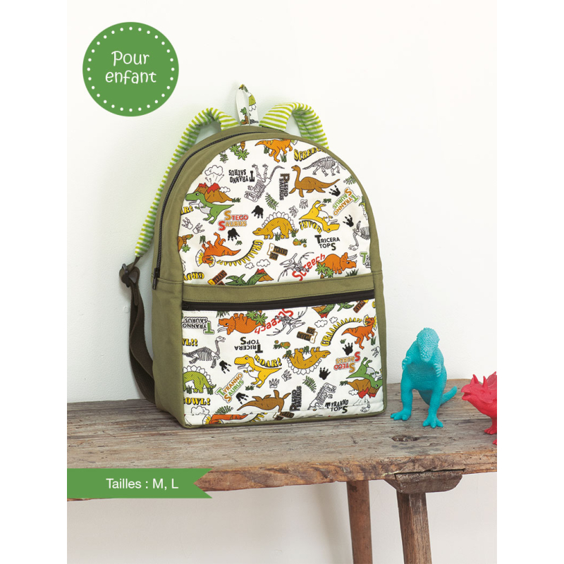 Modèle couture enfant – Sac à dos personnalisable en 2 tailles Modèle à télécharger Modèles