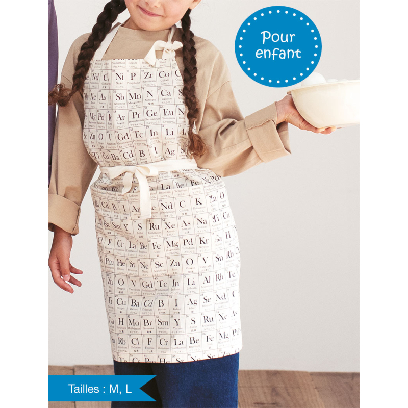 Modèle - Tablier à nouer enfant en couture Modèle à télécharger Modèles