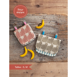 Modèle - Pochette amovible en couture Modèle à télécharger Modèles