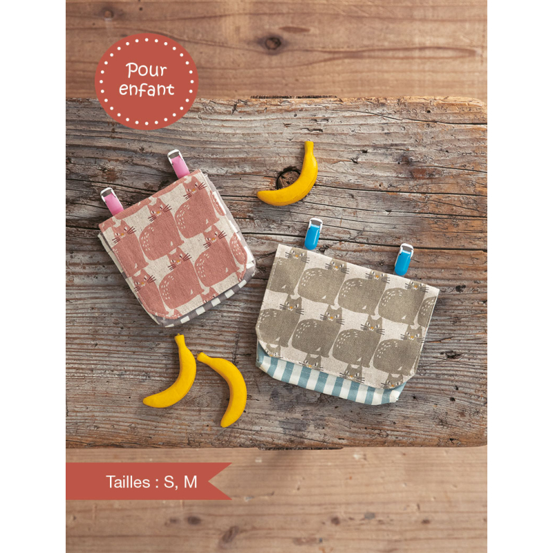 Modèle - Pochette amovible en couture Modèle à télécharger Modèles