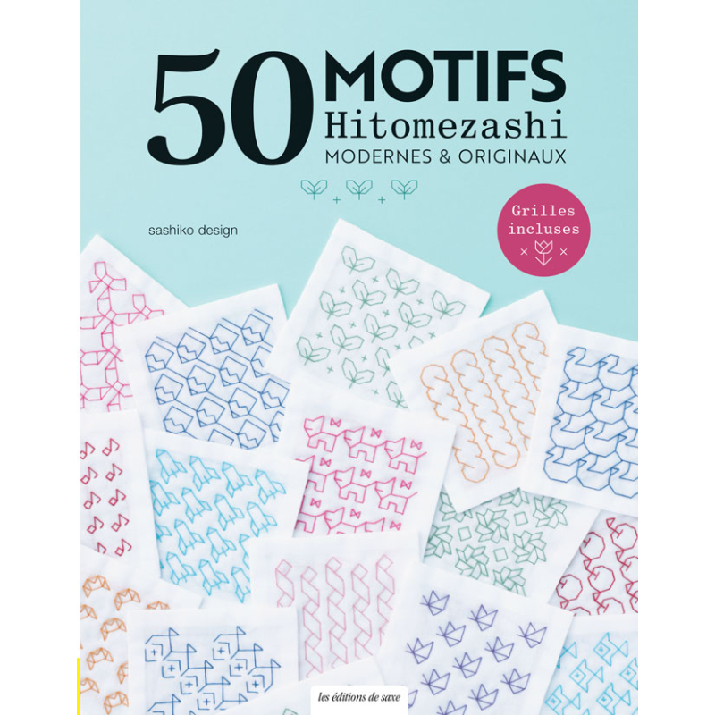 50 motifs Hitomezashi....