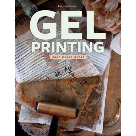 Gel printing pour mixed-media Beaux-Arts