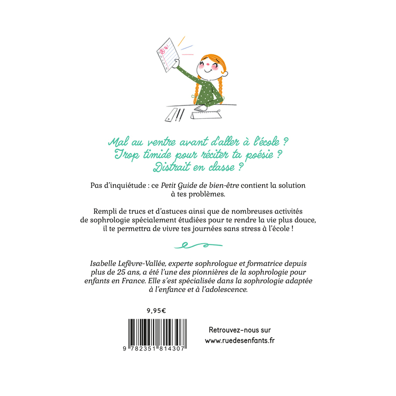 Mon petit guide de bien-être à l'école Livre Jeunesse