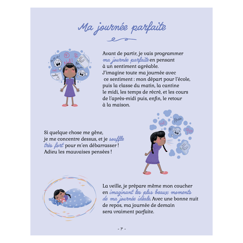 Mon petit guide de bien-être à l'école Livre Jeunesse