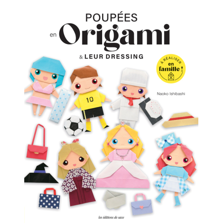 Poupées en origami & leur dressing