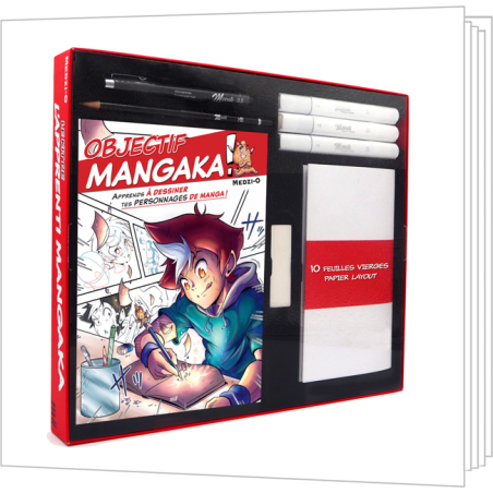 Coffret Objectif Mangaka ! Jeunesse