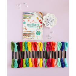 Lot de 2 coffrets créatifs KIDS – Perles à repasser et bracelets brésiliens Lot COFFRETS