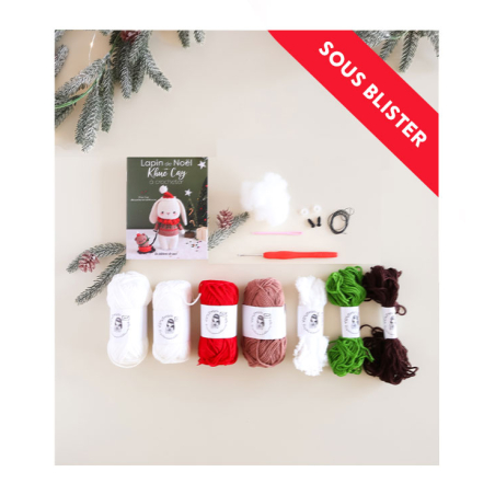 Coffret Lapin de Noël de Khuc Cay à crocheter