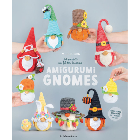 Amigurumi gnomes - Livre crochet
