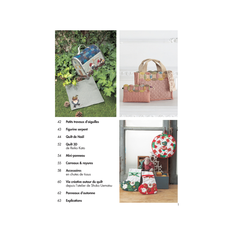 95 jolis projets - Quilts Japan N°38 Magazine Patchwork