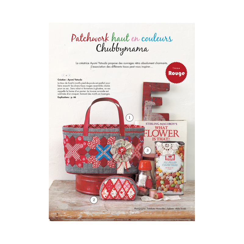 95 jolis projets - Quilts Japan N°38 Magazine Patchwork