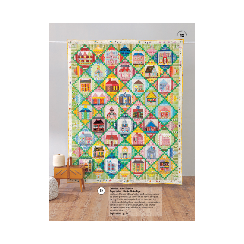 95 jolis projets - Quilts Japan N°38 Magazine Patchwork