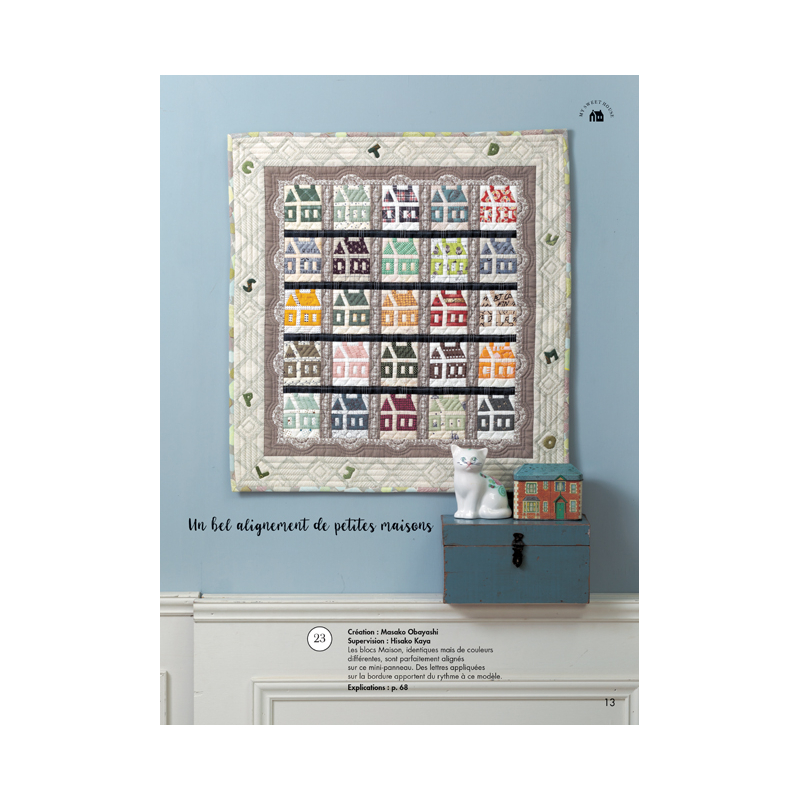 95 jolis projets - Quilts Japan N°38 Magazine Patchwork