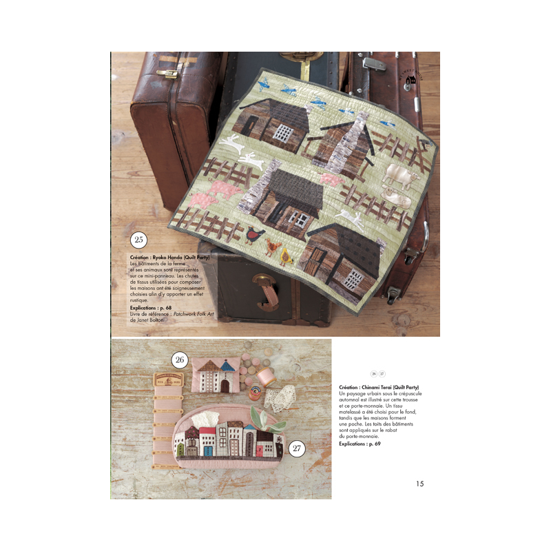 95 jolis projets - Quilts Japan N°38 Magazine Patchwork