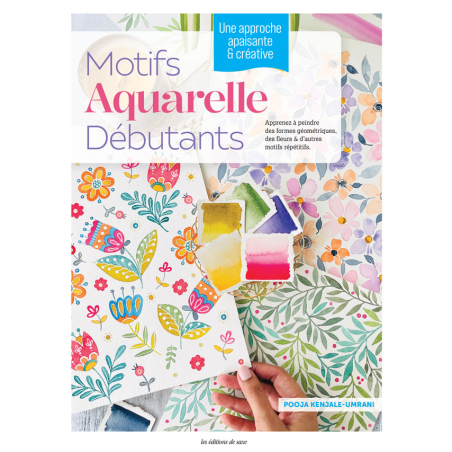 Motifs aquarelle débutants - Livre Beaux-arts