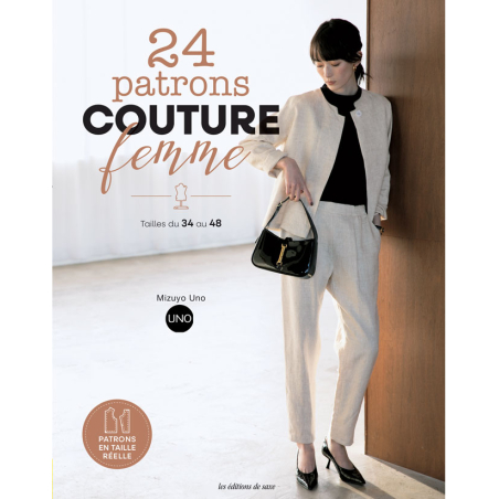 24 patrons couture femme - Livre couture