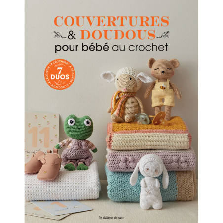 Couvertures & doudous pour bébé au crochet