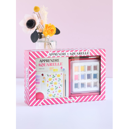 Coffret Apprendre l'aquarelle - Beaux-Arts