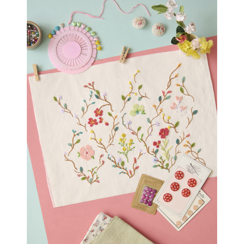 L'appliqué rebrodé - Les Broderies de Marie Livre Broderie