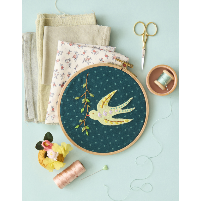 L'appliqué rebrodé - Les Broderies de Marie Livre Broderie