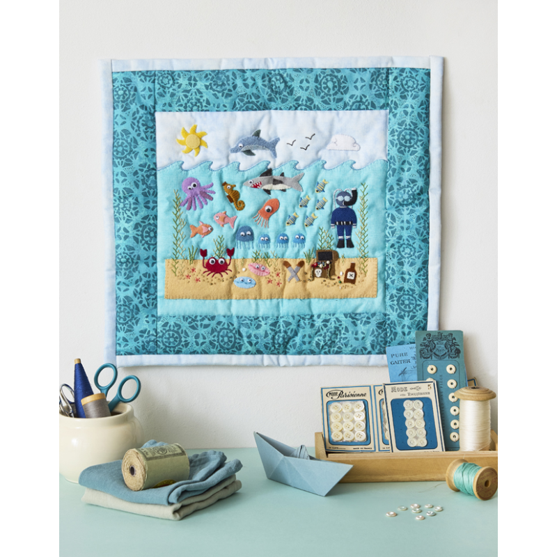 L'appliqué rebrodé - Les Broderies de Marie Livre Broderie