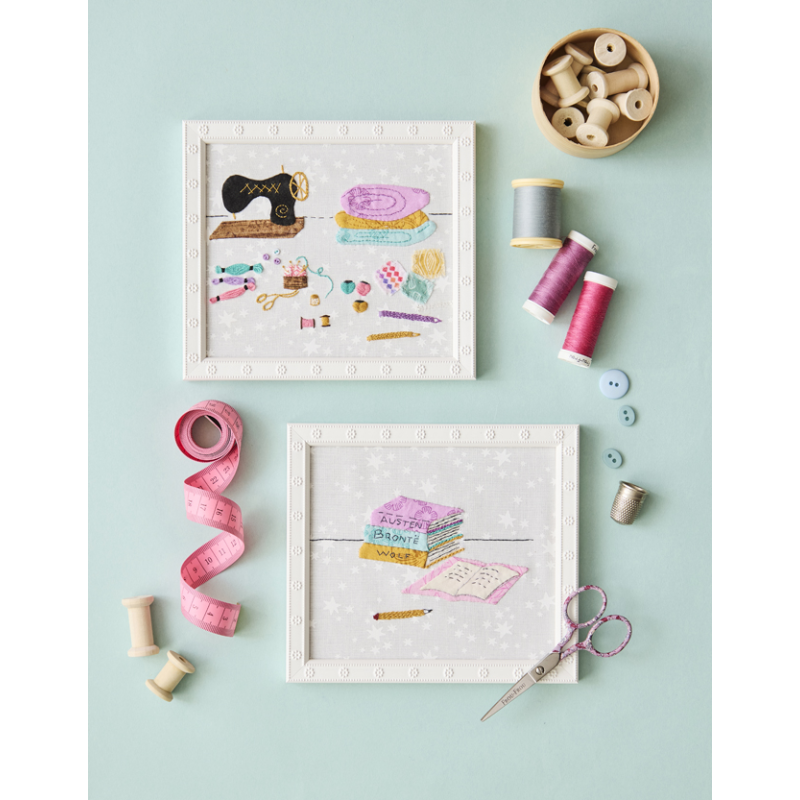 L'appliqué rebrodé - Les Broderies de Marie Livre Broderie