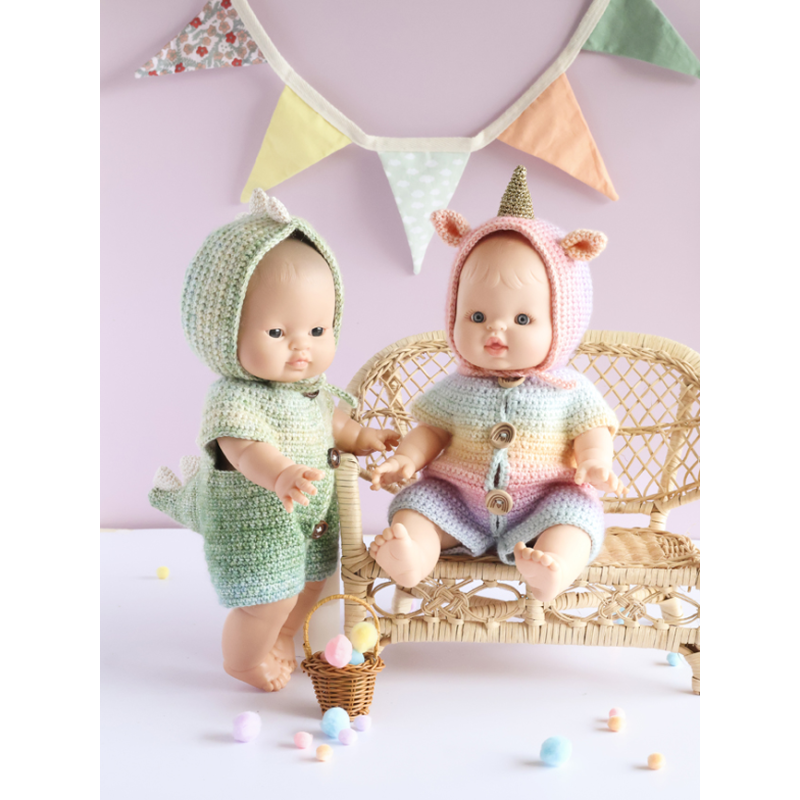 Dressing pour poupon au crochet Crochet