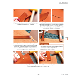 Apprendre la couture du cuir en 10 leçons Couture Apprendre la couture du cuir en 10 leçons Couture