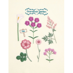 Fleurs & douceurs en broderie traditionnelle Livre Broderie