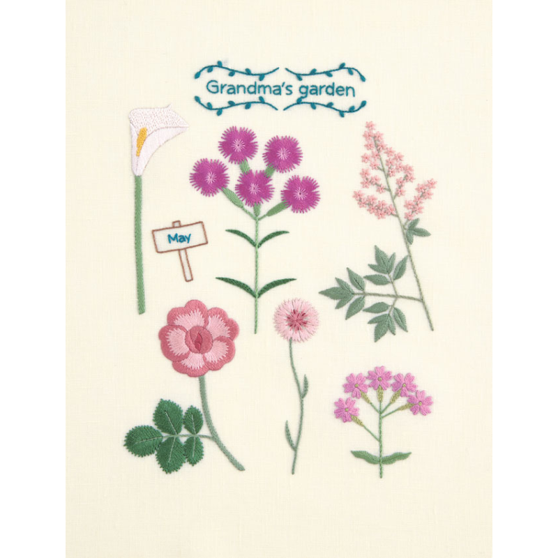 Fleurs & douceurs en broderie traditionnelle Livre Broderie