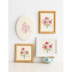Fleurs & douceurs en broderie traditionnelle Livre Broderie