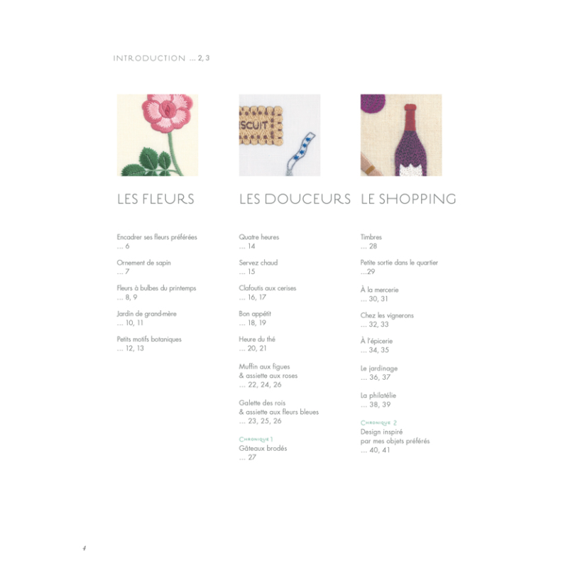 Fleurs & douceurs en broderie traditionnelle Livre Broderie