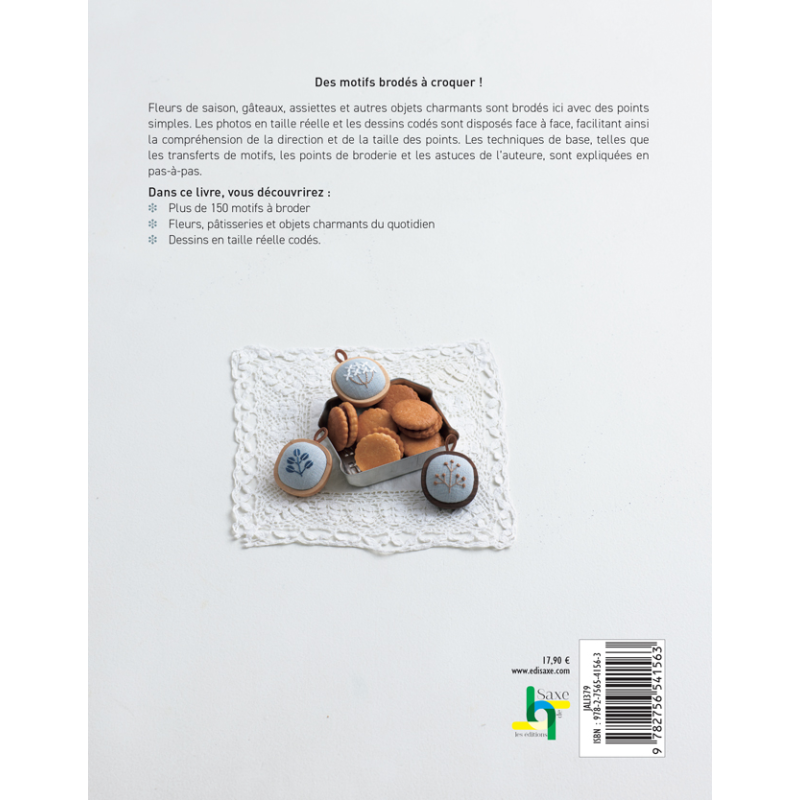 Fleurs & douceurs en broderie traditionnelle Livre Broderie