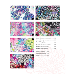 Drôles de fleurs en mixed media Livre Beaux-arts