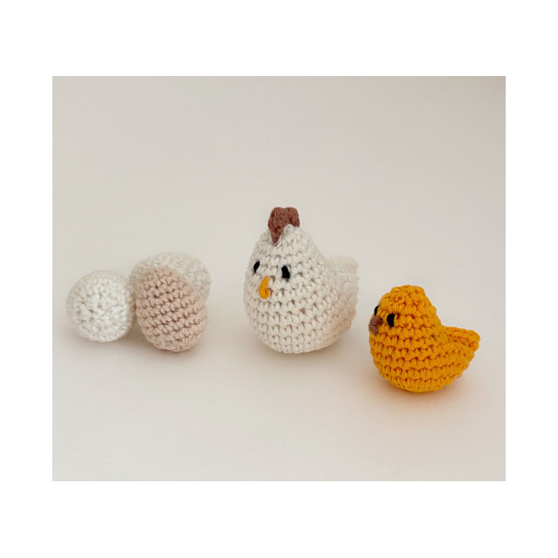 Coffret Lulu à la ferme Kit Crochet