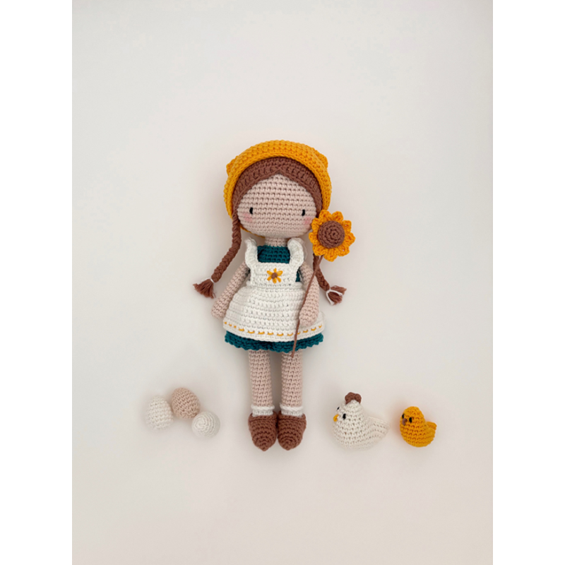 Coffret Lulu à la ferme Kit Crochet