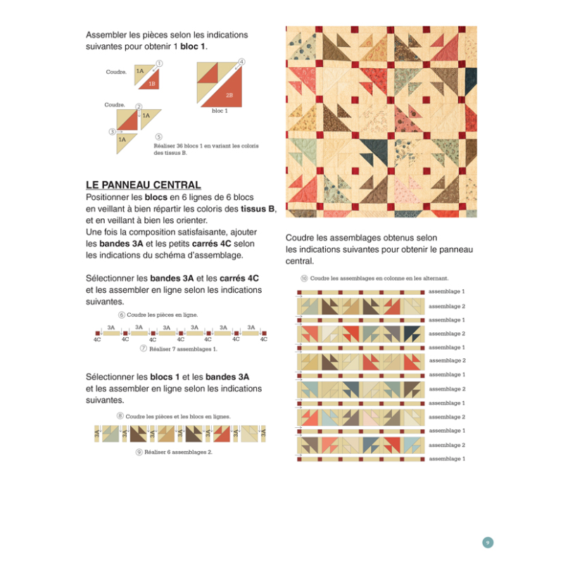 Symphonie quiltée - Magic Patch n°152 Livre Patchwork