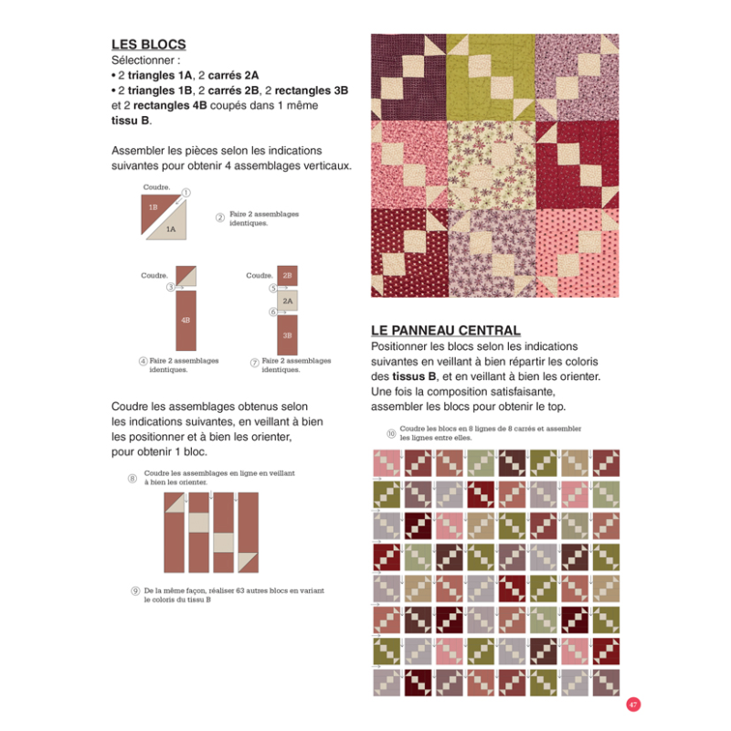 Symphonie quiltée - Magic Patch n°152 Livre Patchwork