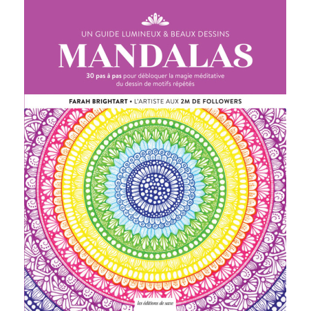 Mandalas. Un guide lumineux & beaux dessins - Livre Beaux-Arts