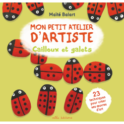 Mon petit atelier d'artiste : Cailloux et galets Livre Jeunesse Mon petit atelier d'artiste : Cailloux et galets Livre Jeunesse