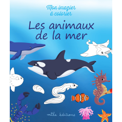 Mon imagier à colorier : les animaux de la mer Livre Jeunesse Mon imagier à colorier : les animaux de la mer Livre Jeunesse