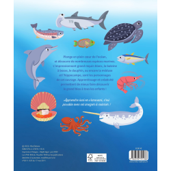 Mon imagier à colorier : les animaux de la mer Livre Jeunesse Mon imagier à colorier : les animaux de la mer Livre Jeunesse