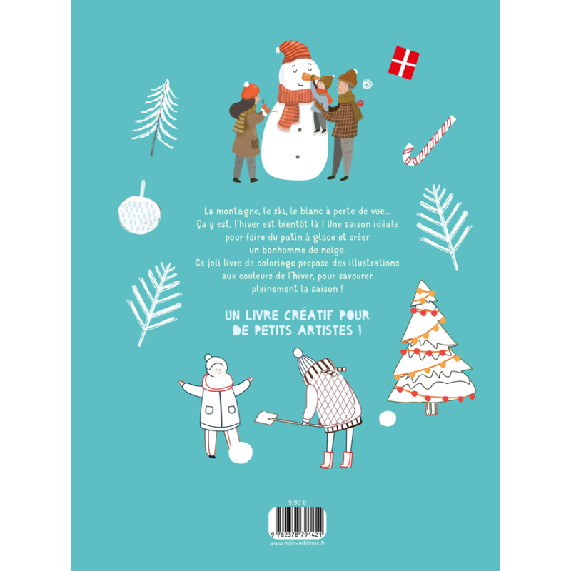 30 jours de coloriage pour préparer l'hiver Livre Jeunesse