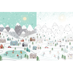 30 jours de coloriage pour préparer l'hiver Livre Jeunesse 30 jours de coloriage pour préparer l'hiver Livre Jeunesse