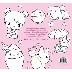Mon gros cahier kawaii à colorier Livre Jeunesse Mon gros cahier kawaii à colorier Livre Jeunesse