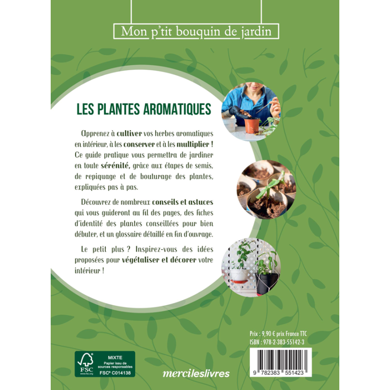 Les plantes aromatiques Livre Loisirs créatifs